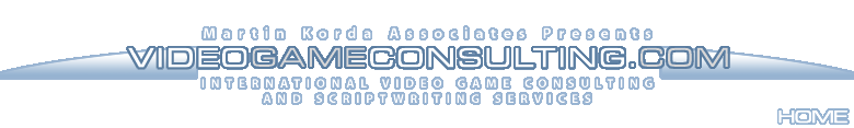 Video Game Consulting